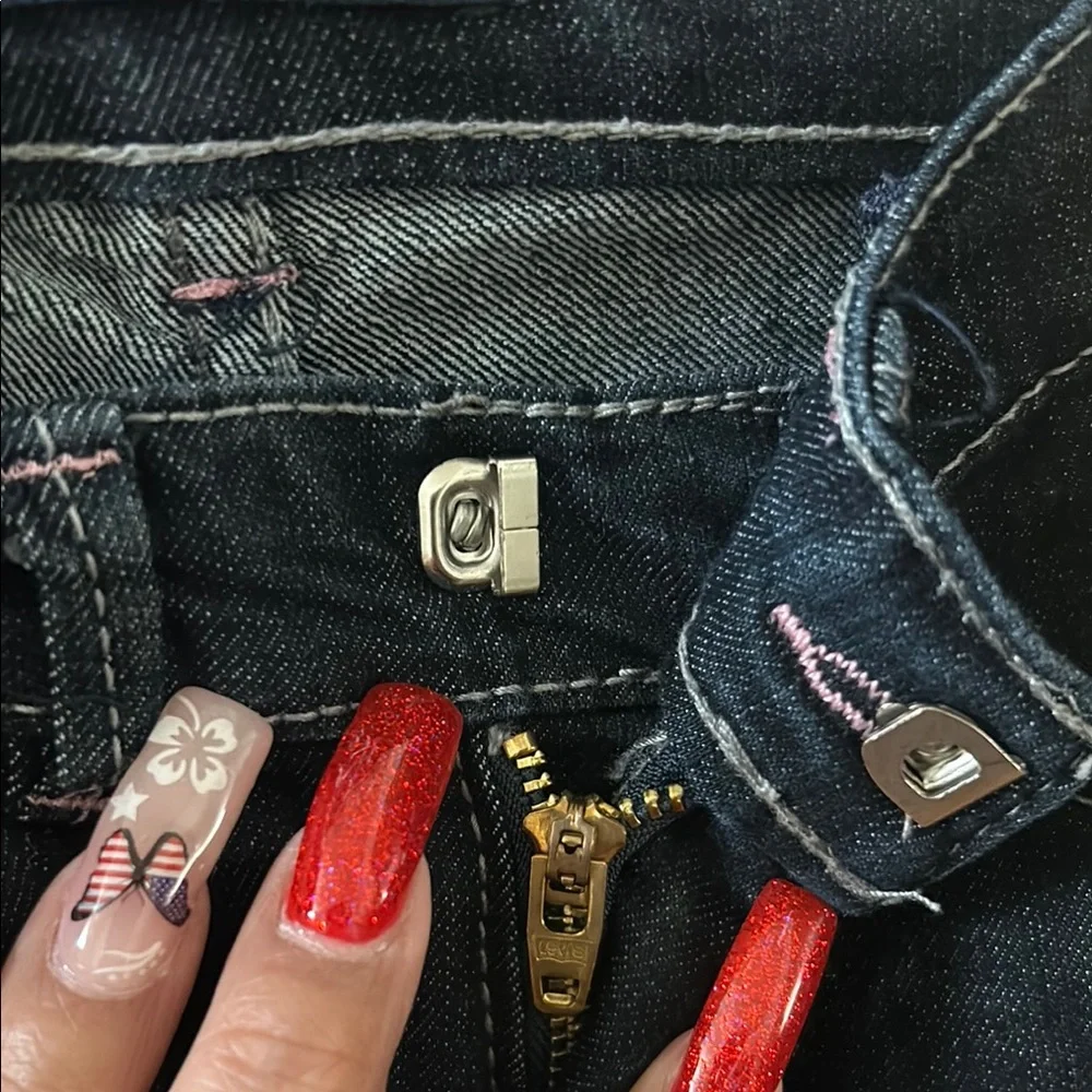 Levi's Blue Skinny Leg Denim Jeans - Picture 6 of 10